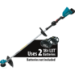 Makita 18V X2 LXT Lithium-Ion (36V) Brushless Cordless String Trimmer (Tool only) - XRU07Z - XRU07Z
