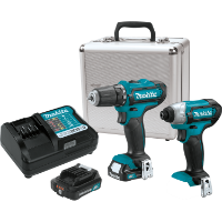 Makita 12 Volt Max CXT Lithium-Ion Cordless 2 piece Combo Kit - CT226RX 
