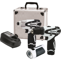 Makita 12 Volt Max Lithium-Ion Cordless 3-Piece Combo Kit - LCT314W 