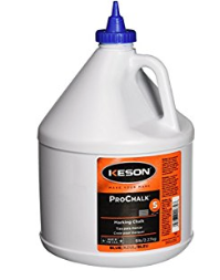 Keson 5 lbs Blue Marking Chalk - 105-B 