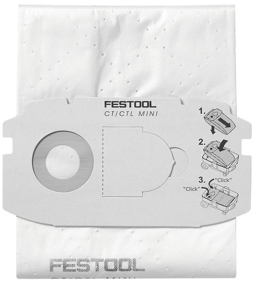 SELFCLEAN filter bag, 5x, CT Midi