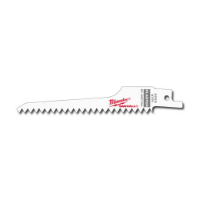Milwaukee 5" 6 TPI Plaster SAWZALL Blades (5 Pk) - 48-00-5052 