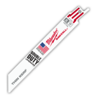Milwaukee 6" 14 TPI Thin Kerf Sawzall Blades (50 Pack) - 48-01-6182 