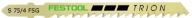 Festool  Jigsaw blade S 75/4 5x, PS/PSB  -  486546 