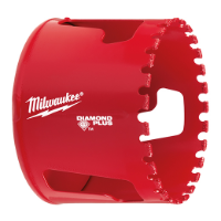 Milwaukee 2-1/2" Diamond Plus Hole Saw - 49-56-5660 