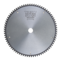 Tenryu 12" 100 Tooth Aluminum/Non-Ferrous Super Smooth Blade - AC-305100DN 