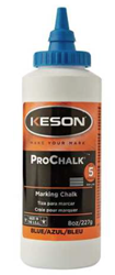 Keson 8 oz Blue Marking Chalk - 8-B 