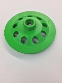 Wel-Co Dry Diamond Cup Wheel - 4.5"  